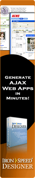 Ironspeed AJAX Web Apps